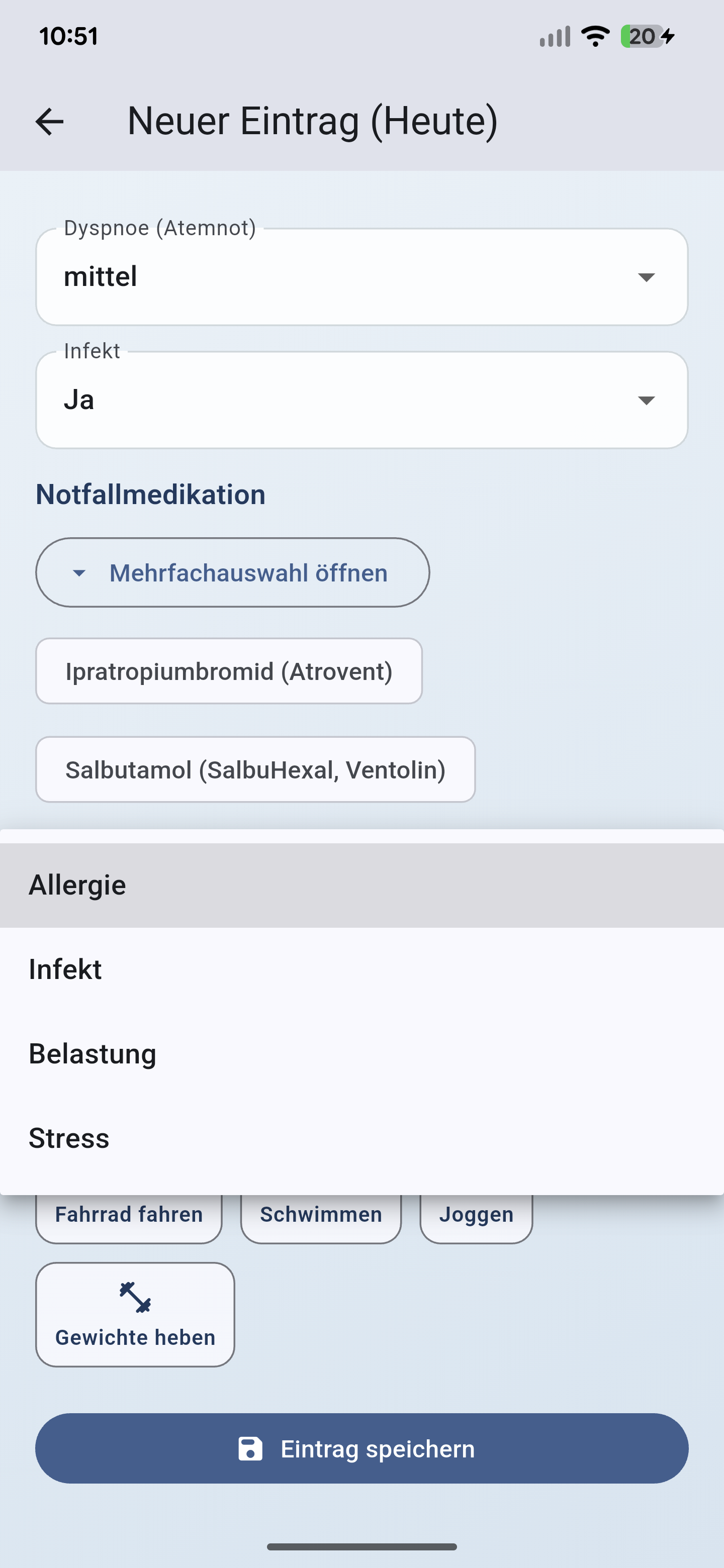 Screenshot des Benachrichtigungsdialogs